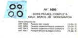 ART.5695 SERIE PARAOLI COMPLETA CIAO-BRAVO.-SI' MONOMARCIA